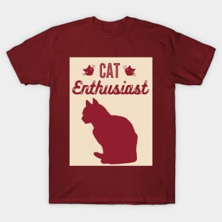 Cat Enthusiast T-Shirt